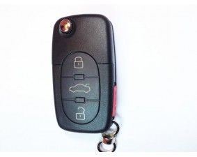 Выкидной ключ Audi A6 3 кнопки #45